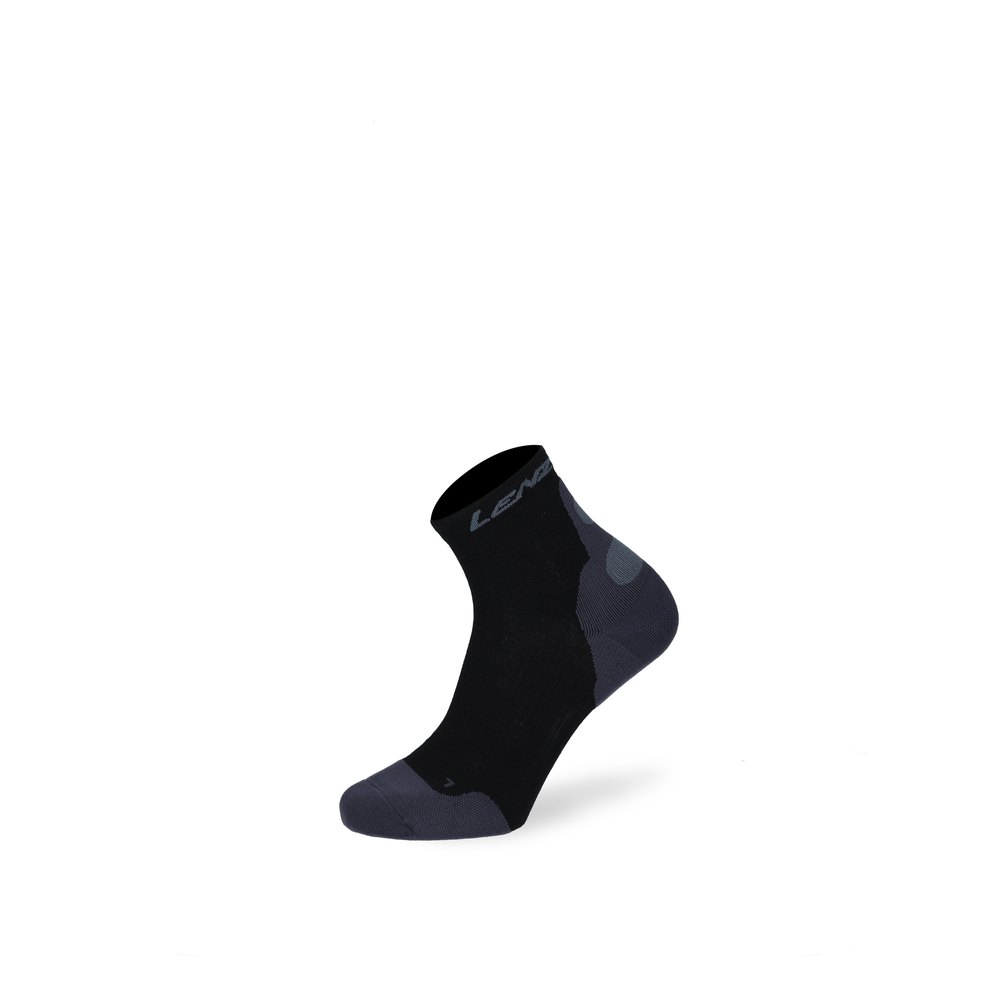 Носки Lenz Compressio 8.0 Merino Short, черный