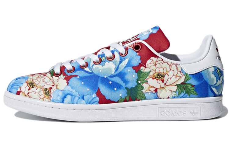 

Adidas Stan Smith Dark Red Floral Women's