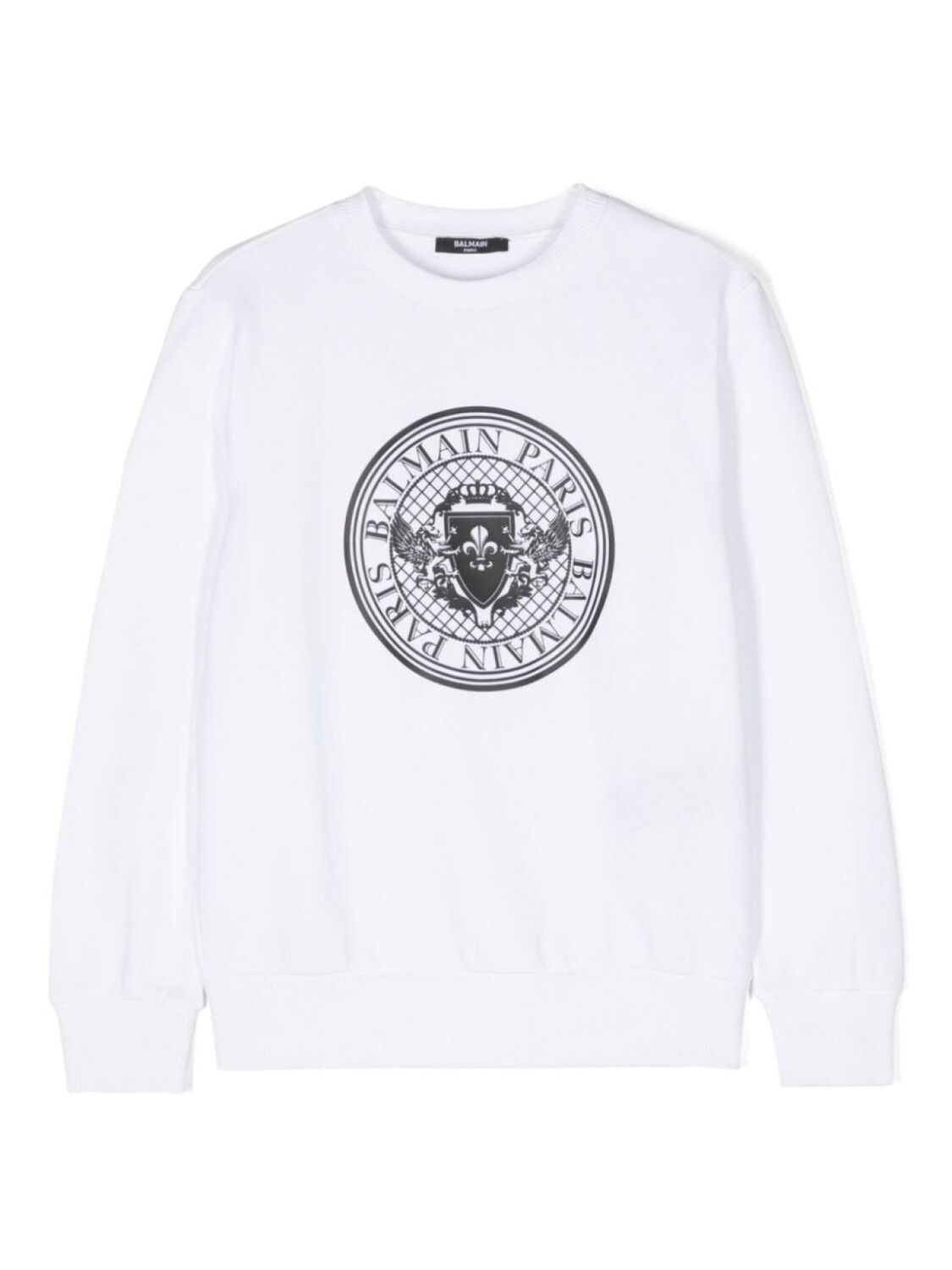 

Balmain Kids толстовка с принтом, белый