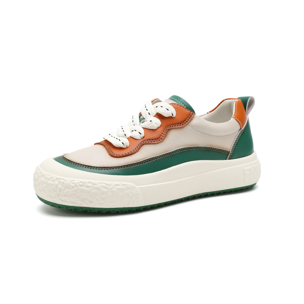 

Кроссовки D:FUSE SCANDINAVIA Skateboarding Shoes Women's Low-top Green/m/orange, оранжевый