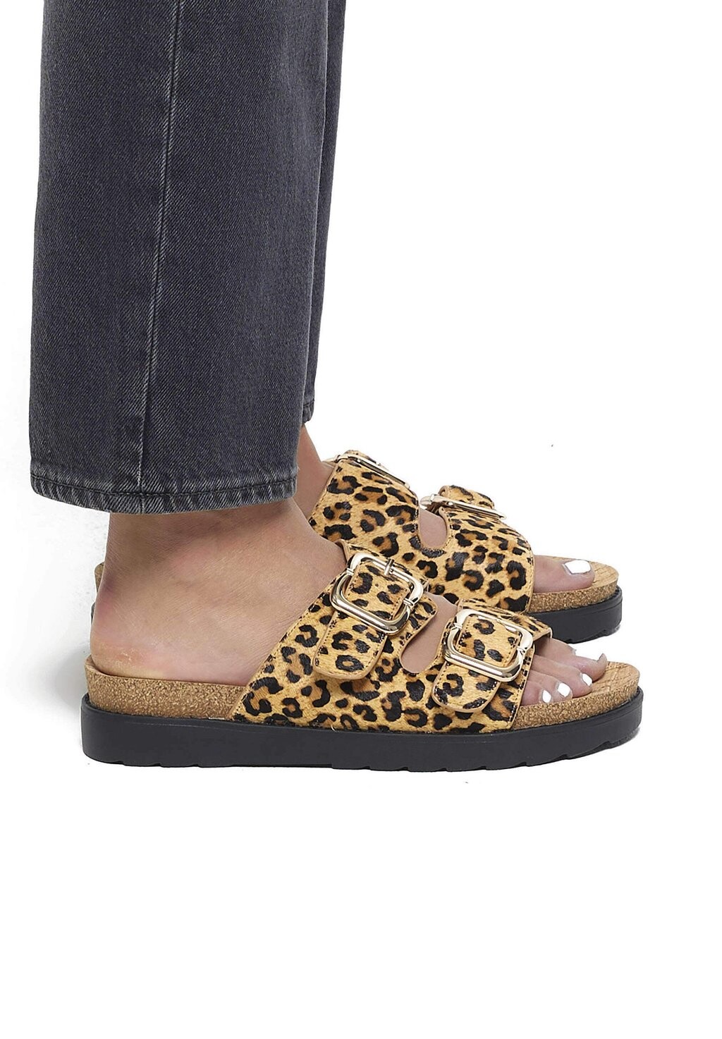 

Мюли без каблука River Island, цвет brown