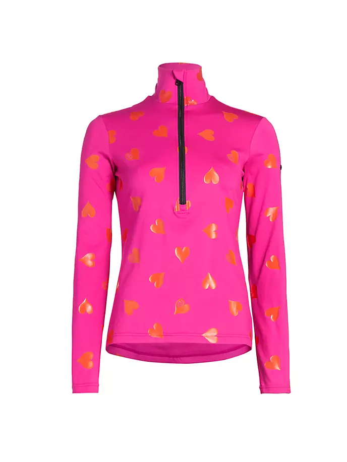 

Лыжный блок Lovey Heart Goldbergh, цвет passion pink