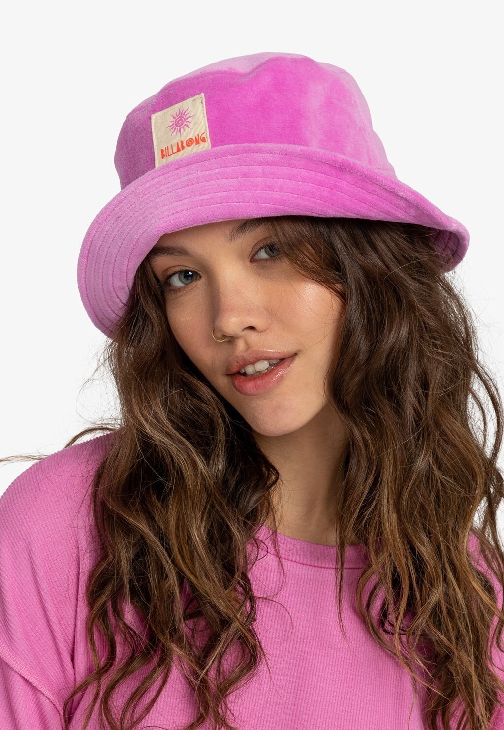 

Панама ESSENTIAL BUCKET Billabong, цвет pink