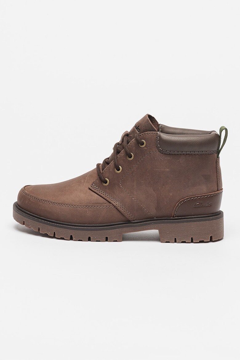 

Кожаные ботинки Rossdaleid Clarks, коричневый