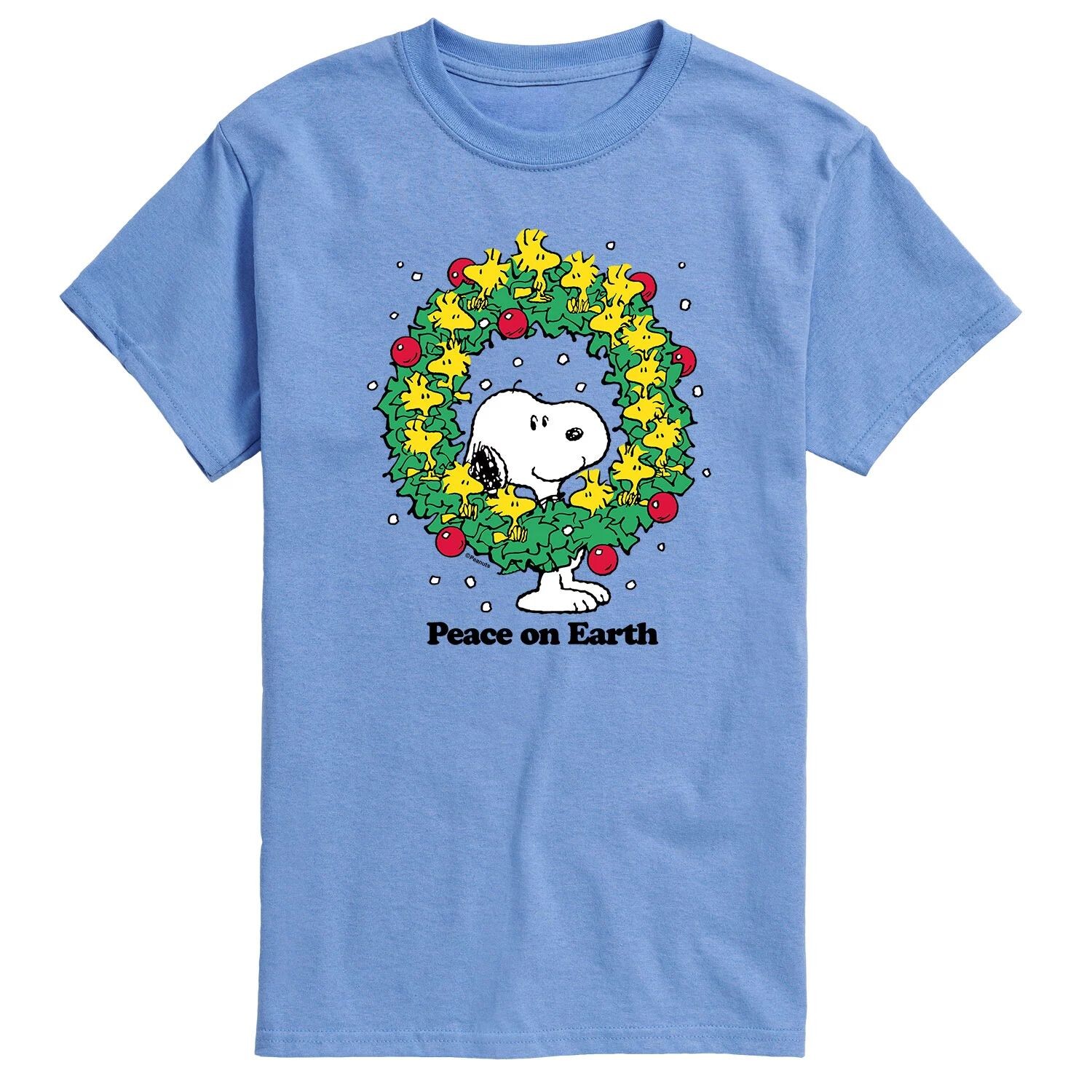 

Мужская футболка Peace On Earth с арахисом Licensed Character