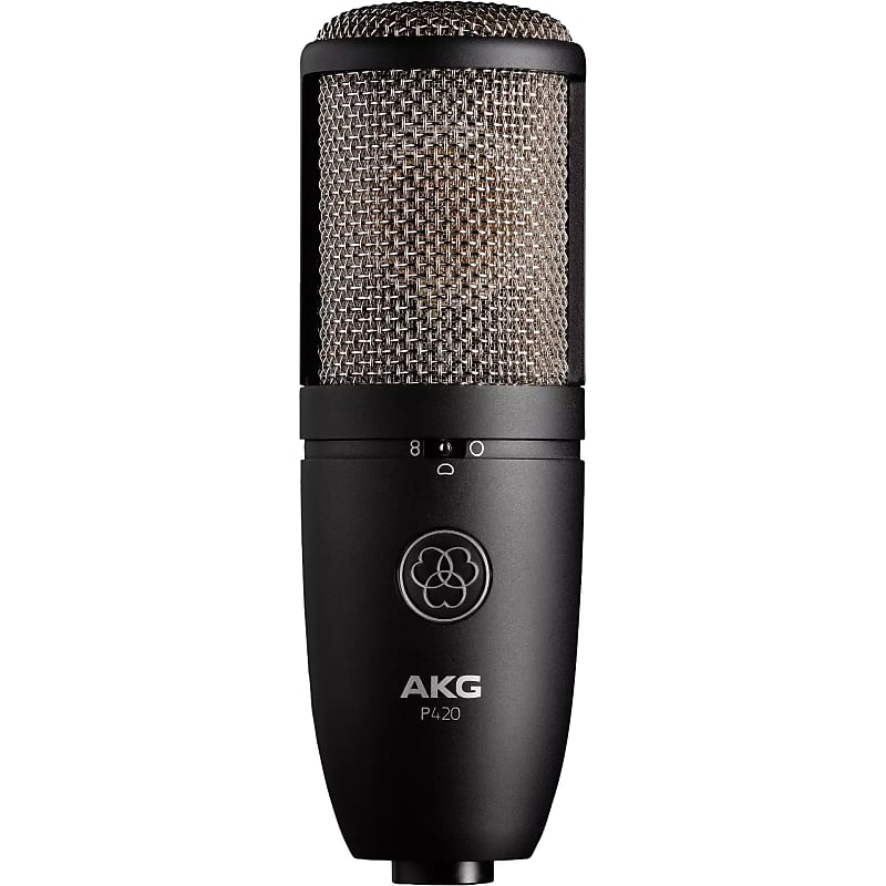 

Конденсаторный микрофон AKG P420 Perception 420 Multi-Pattern Large-Diapraghm Condenser Microphone