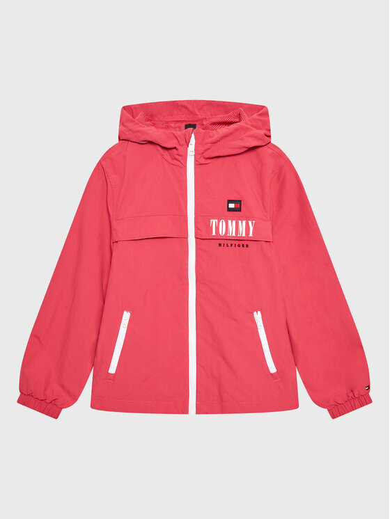 

Переходная куртка стандартного кроя Tommy Hilfiger, розовый