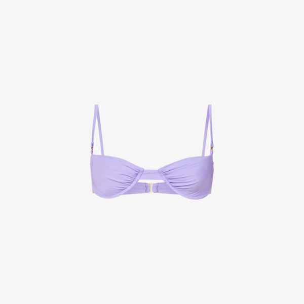 Лиф бикини Monaco на косточках из эластичной ткани House Of Cb, фиолетовый