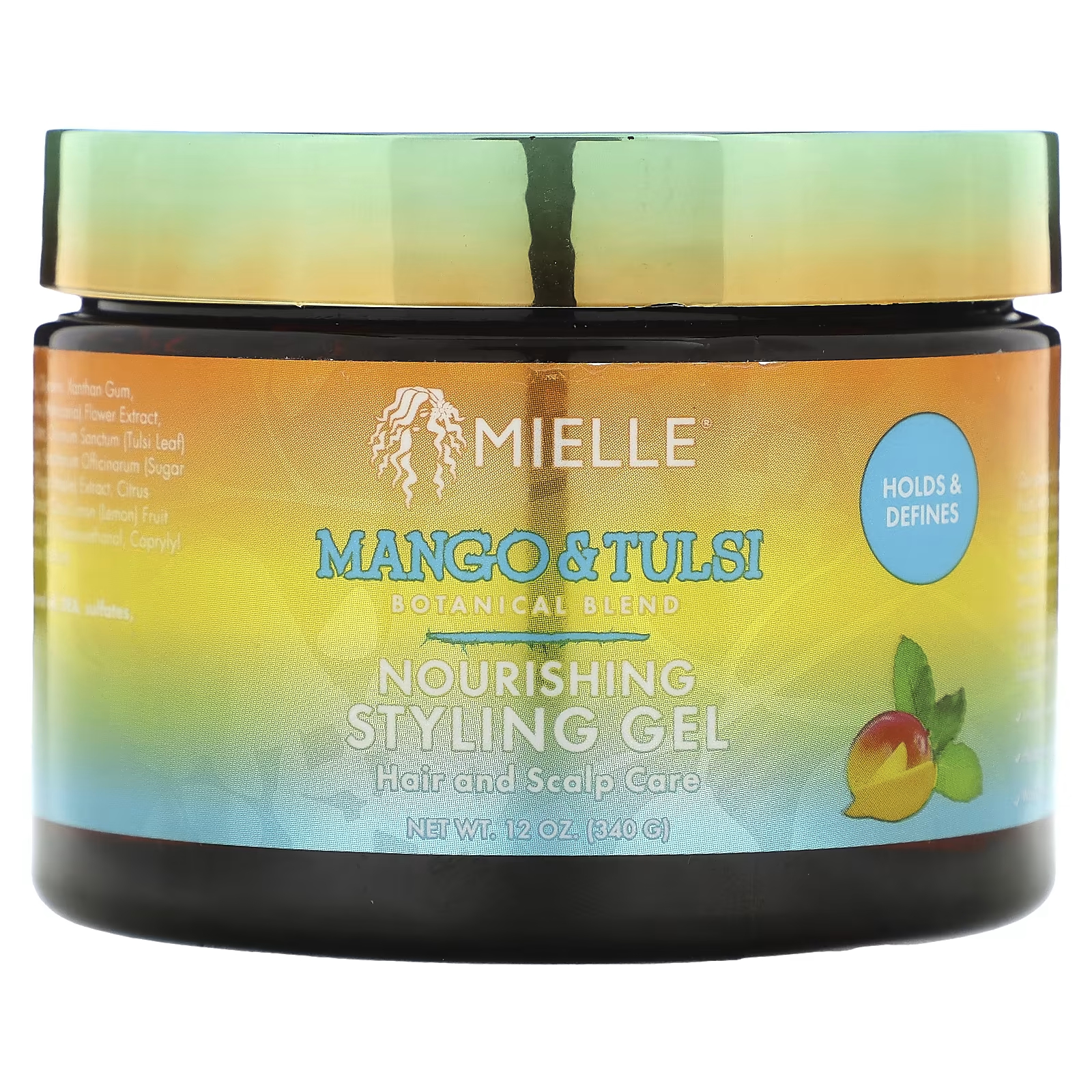 Гель Mielle Nourishing Styling Gel Mango + Tulsi для укладки, 340 г цена и фото
