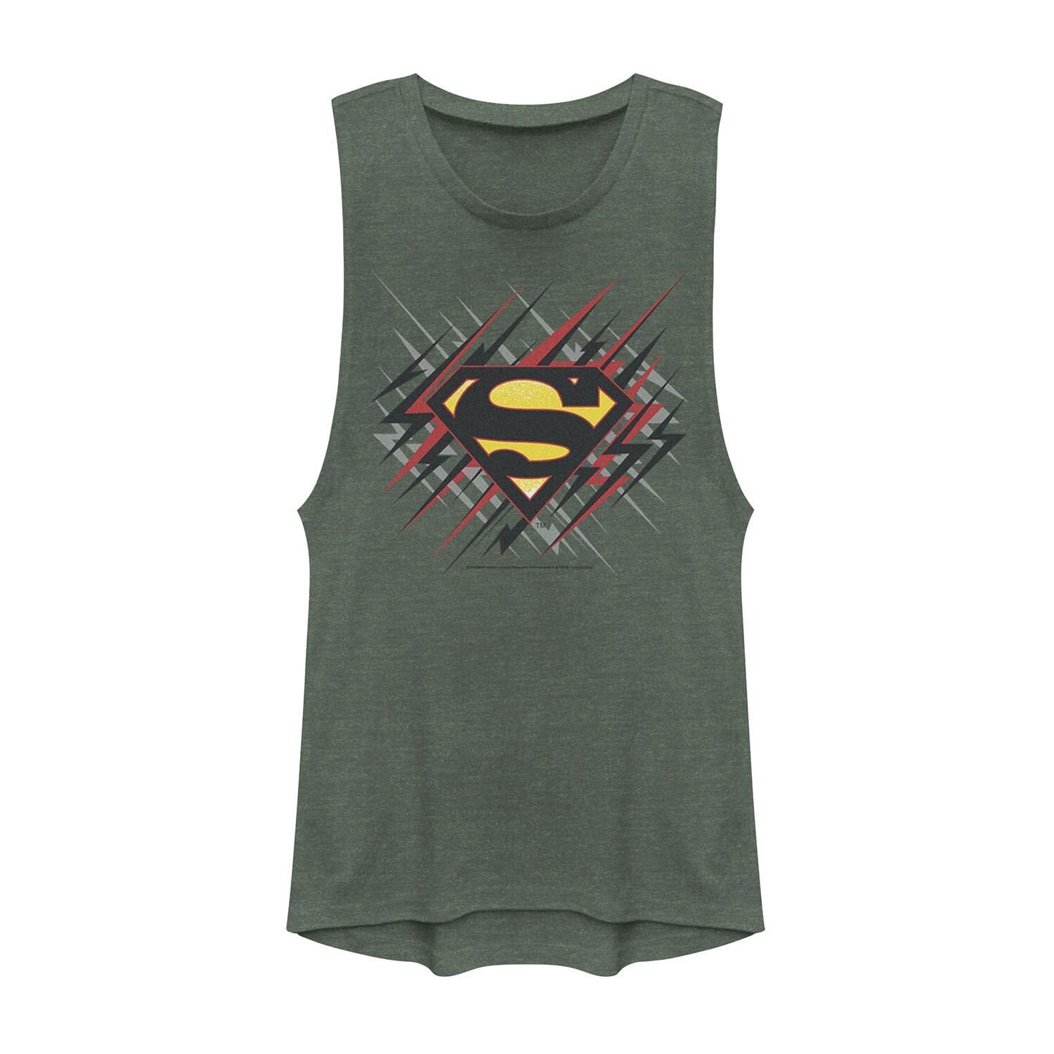 

Футболка с мускулистым рисунком и логотипом DC Comics Superman Lightning для юниоров Licensed Character