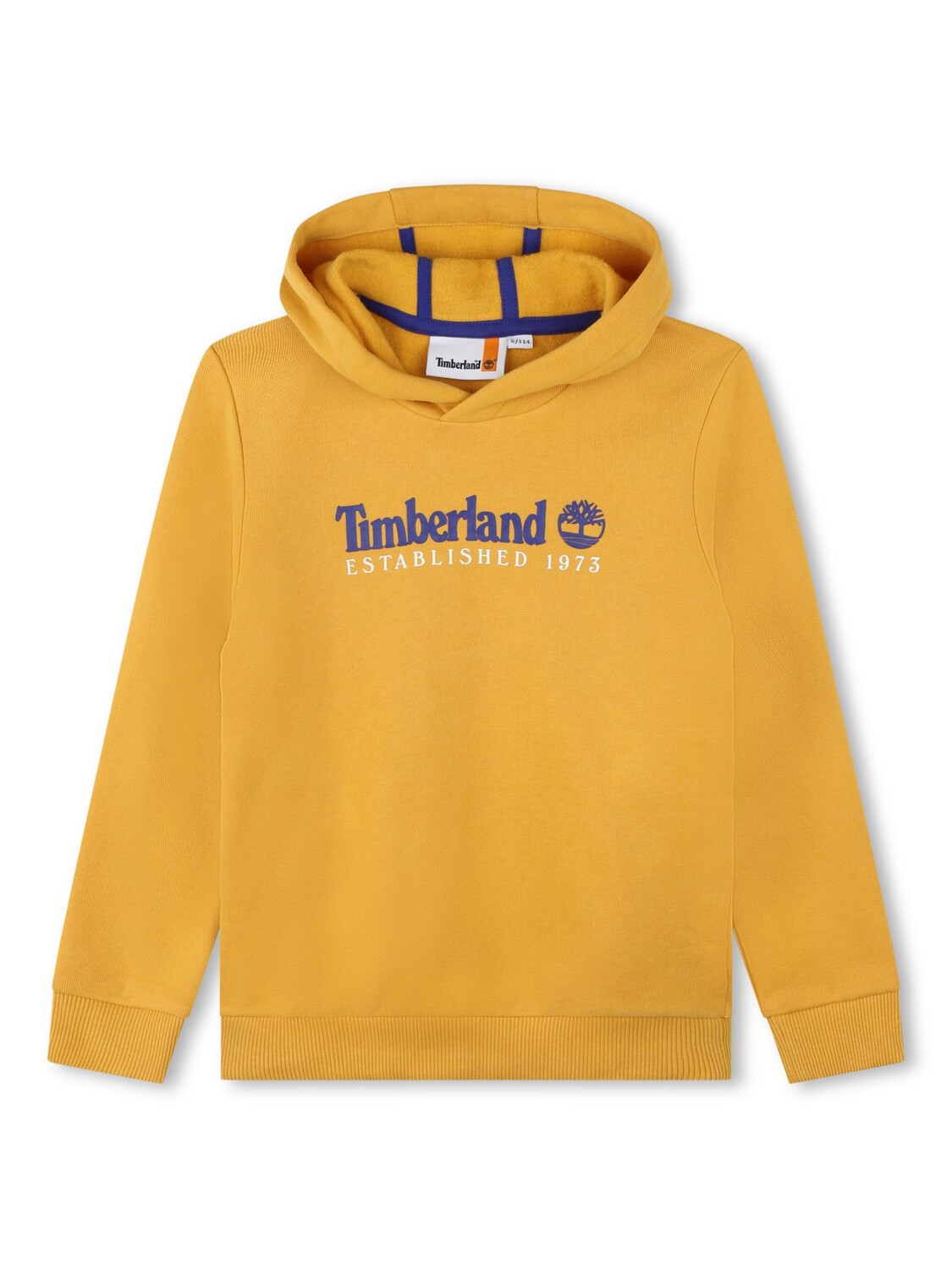 Детская толстовка с логотипом спереди Timberland, золотой