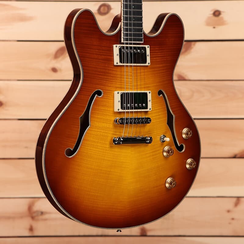 

Электрогитара Eastman T186MX - Goldburst - P2202643