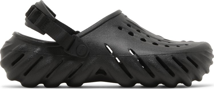 Кроссовки Echo Clog 'Black', черный кроссовки crocs echo clog black reflective черный