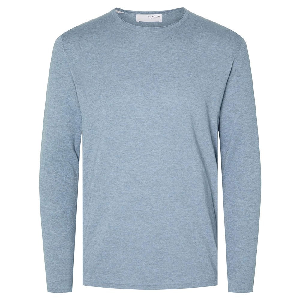 

Свитер Selected Rome Crew Neck, синий