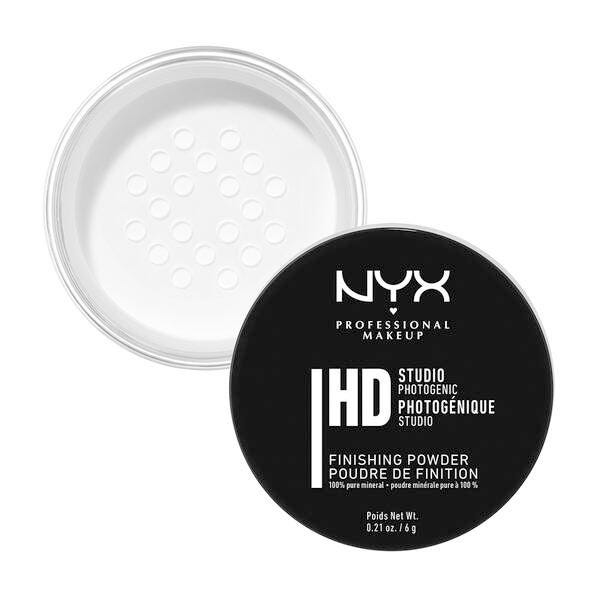 nyx professional make up high glass face primer brush Фотогеничная финишная пудра Hd Studio 1 шт Nyx Professional Make Up