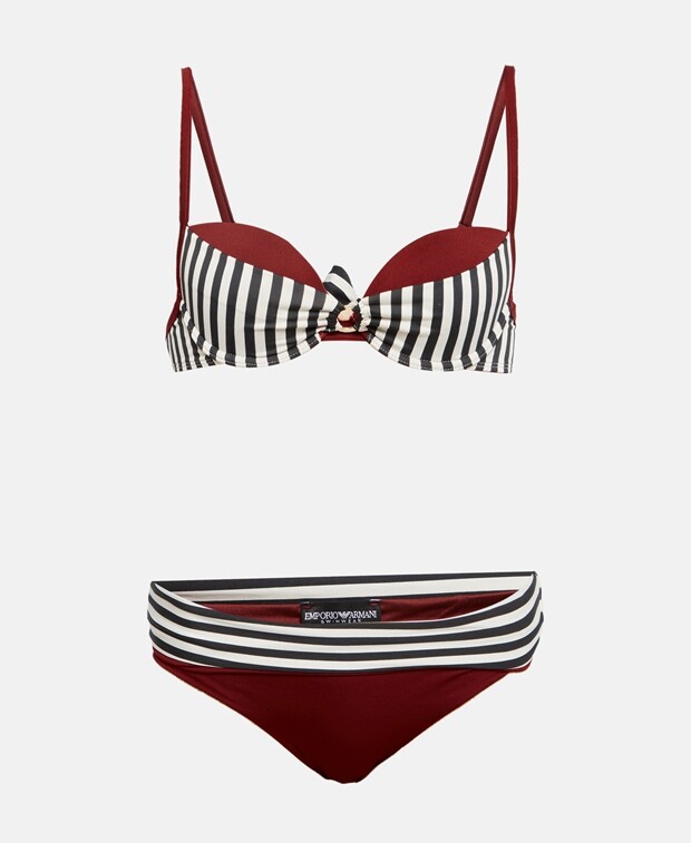 

Бикини Emporio Armani, бордо