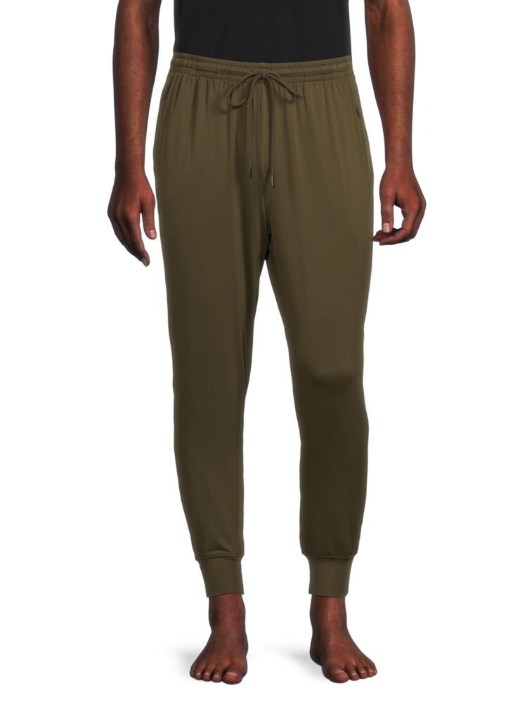 

Пижамные брюки с завязками Polo Ralph Lauren, темно-зеленый