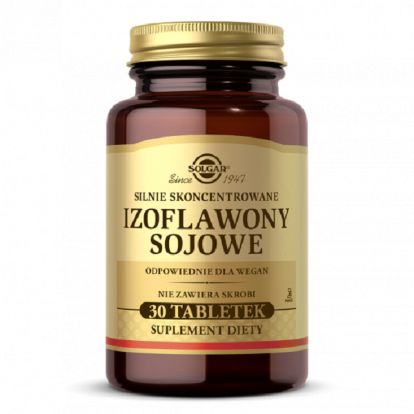 Изофлавоны в таблетках Solgar Izoflawony Sojowe, 30 шт цена и фото