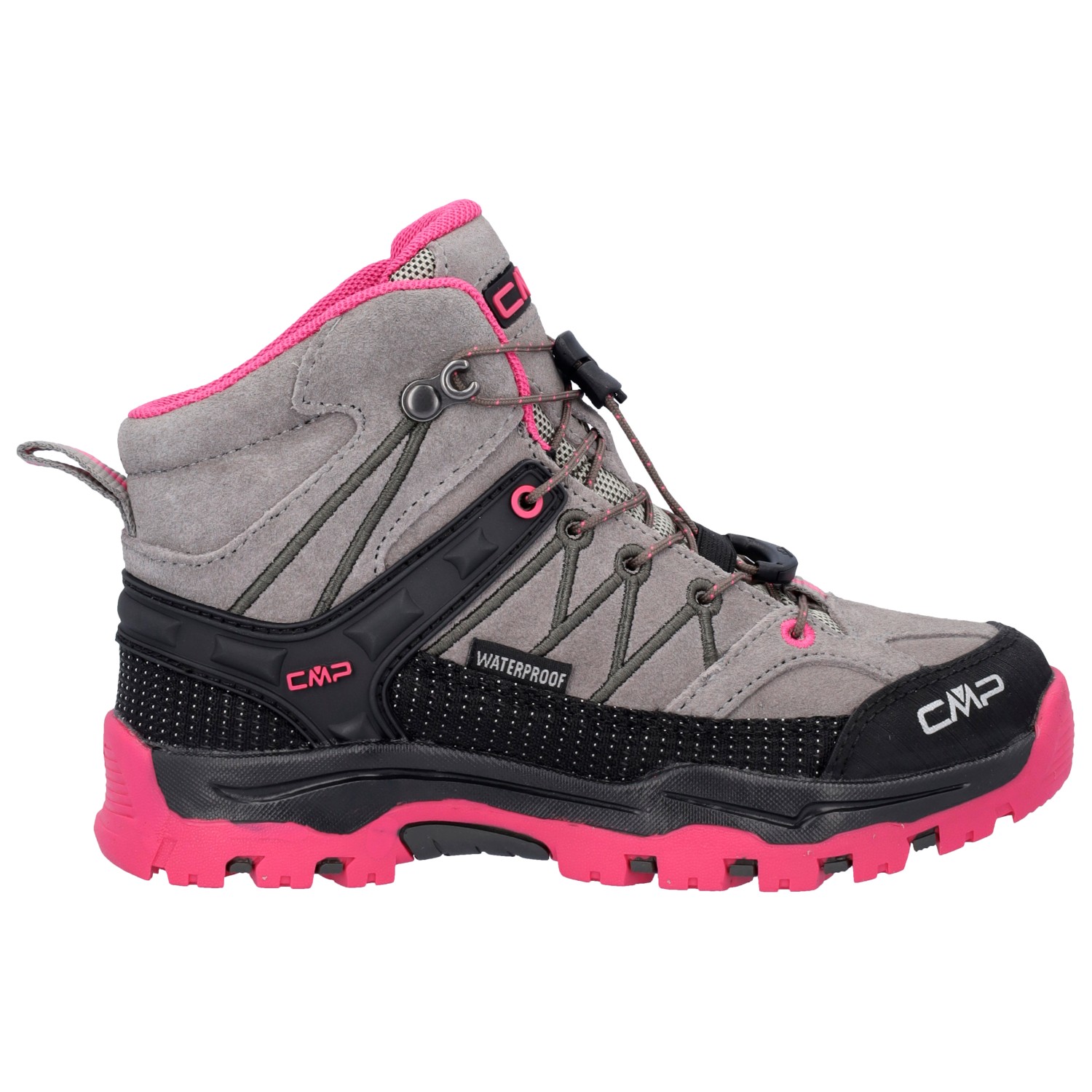 Ботинки для прогулки Cmp Kid's Rigel Mid Trekking Shoes Waterproof, цвет Mandorla/Fuxia