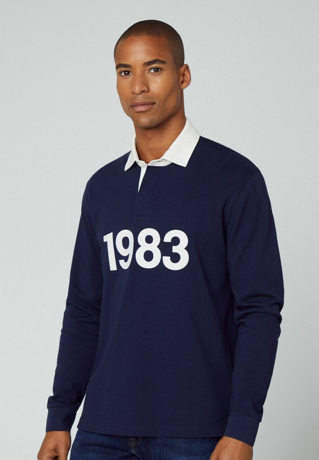 

Топ с длинными рукавами Hackett London, синий