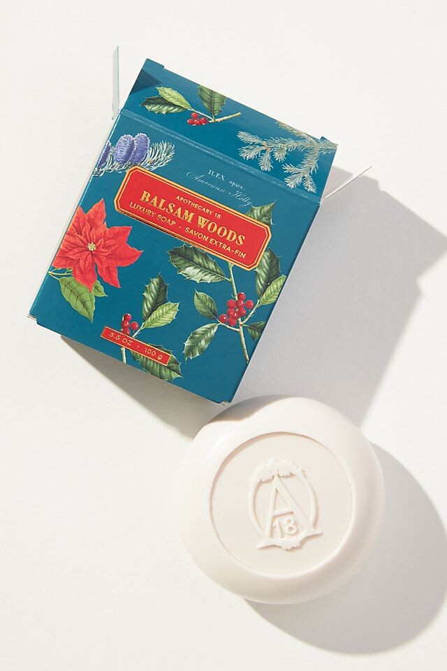 

Мыло Apothecary 18 кусковое в упаковке, синий