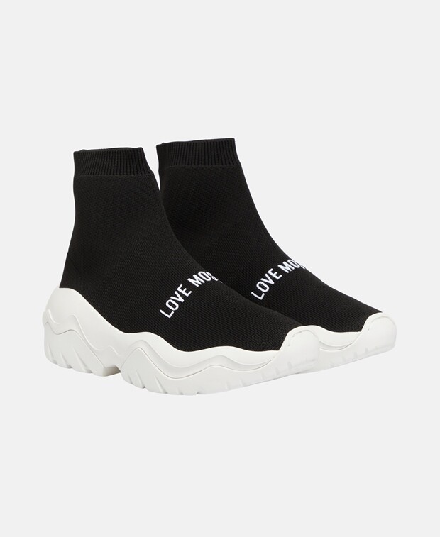 

Слипоны Love Moschino, черный