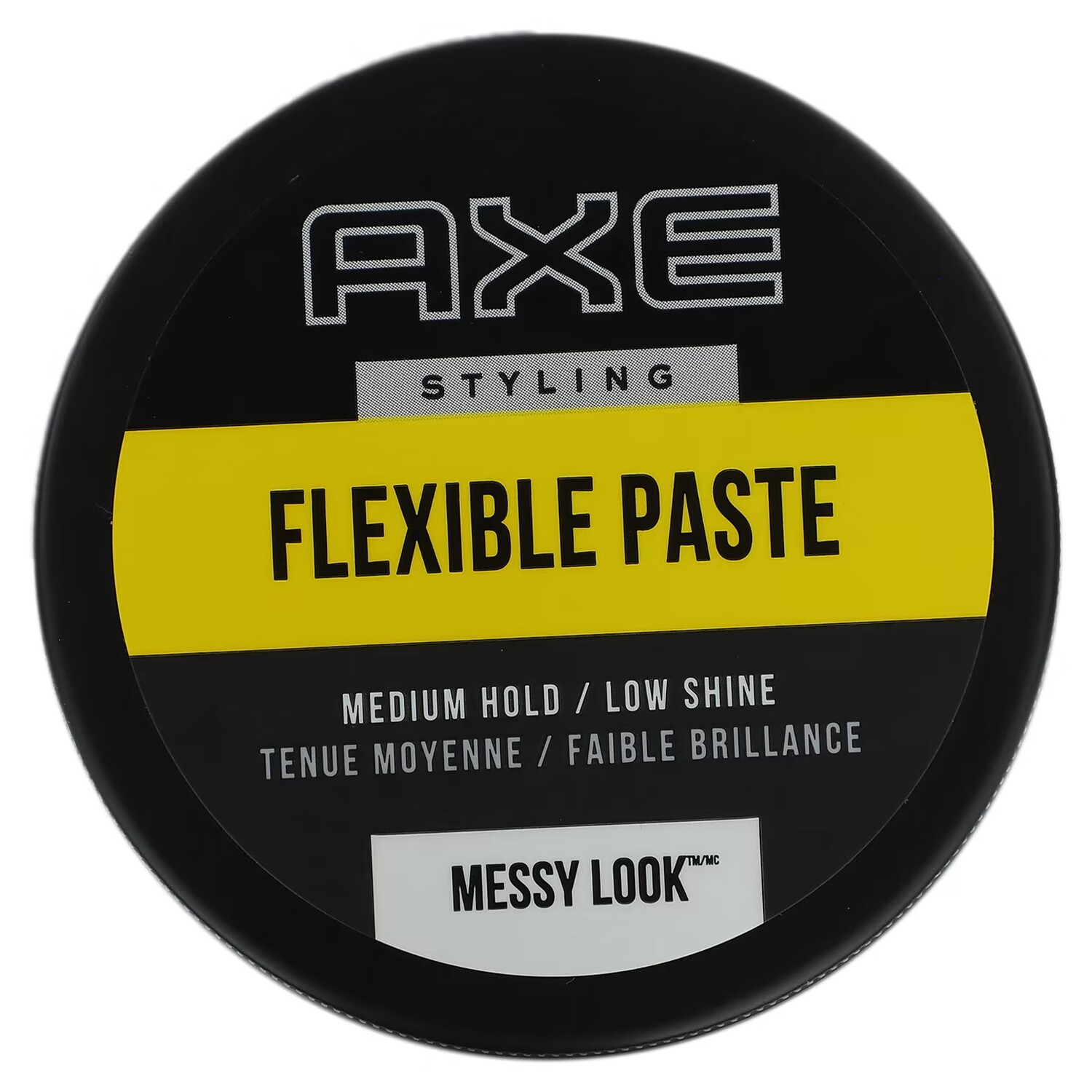

Паста Axe Messy Look, средняя фиксация, слабый блеск, 75 гр.