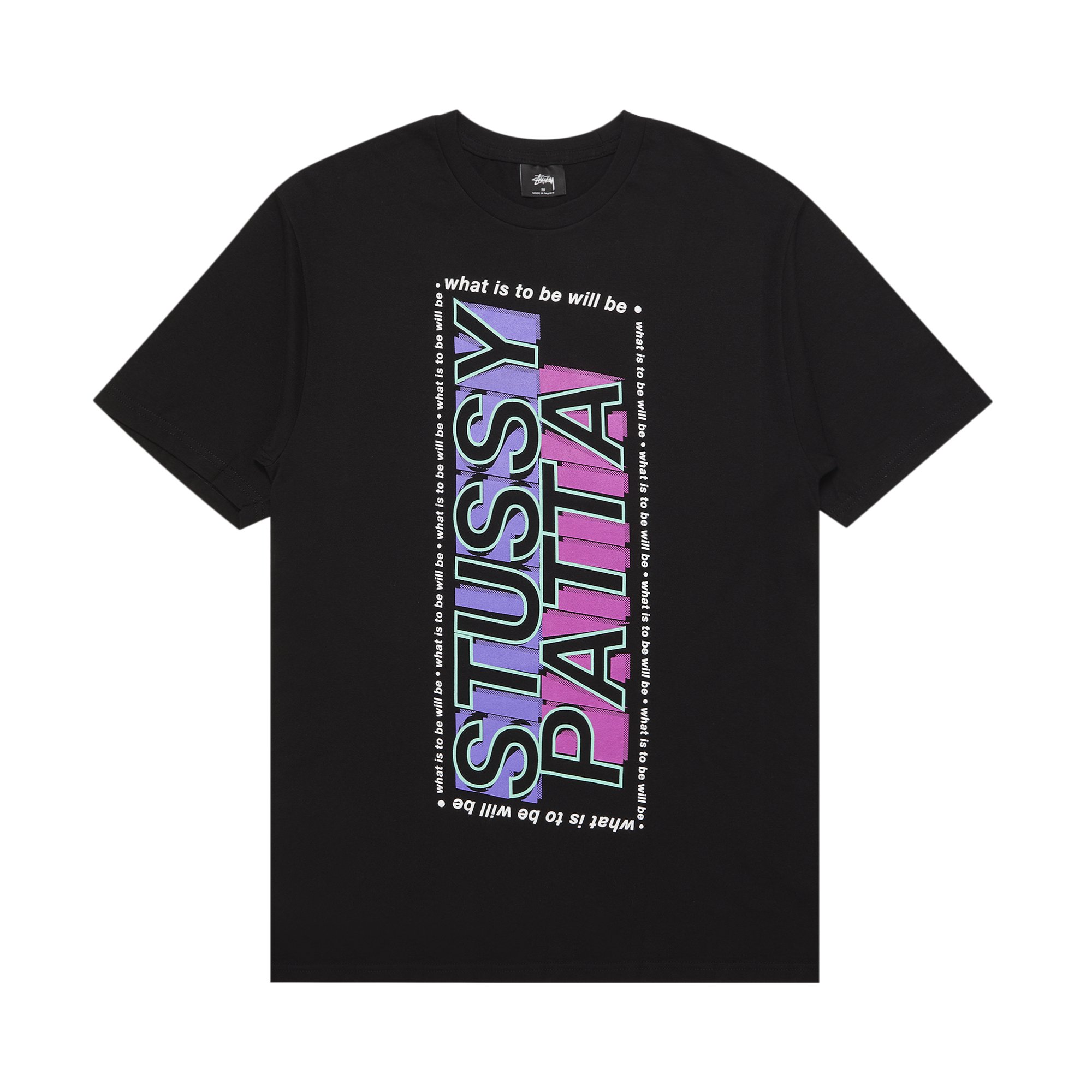 Stussy x Patta То, что должно быть, будет футболкой Black