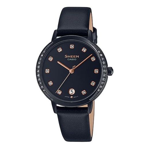 

Часы CASIO SHEEN Series Wrist Black Analog, черный