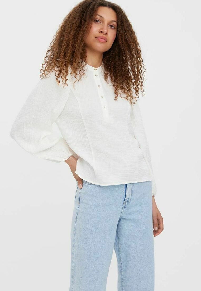 

Блузка Vero Moda с планокй, белый