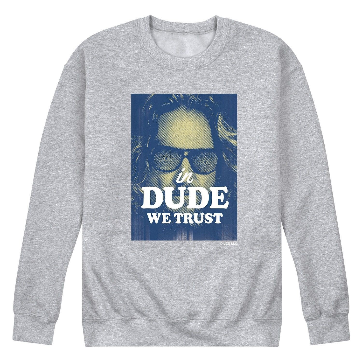 

Мужской свитшот The Big Lebowski We Trust Licensed Character