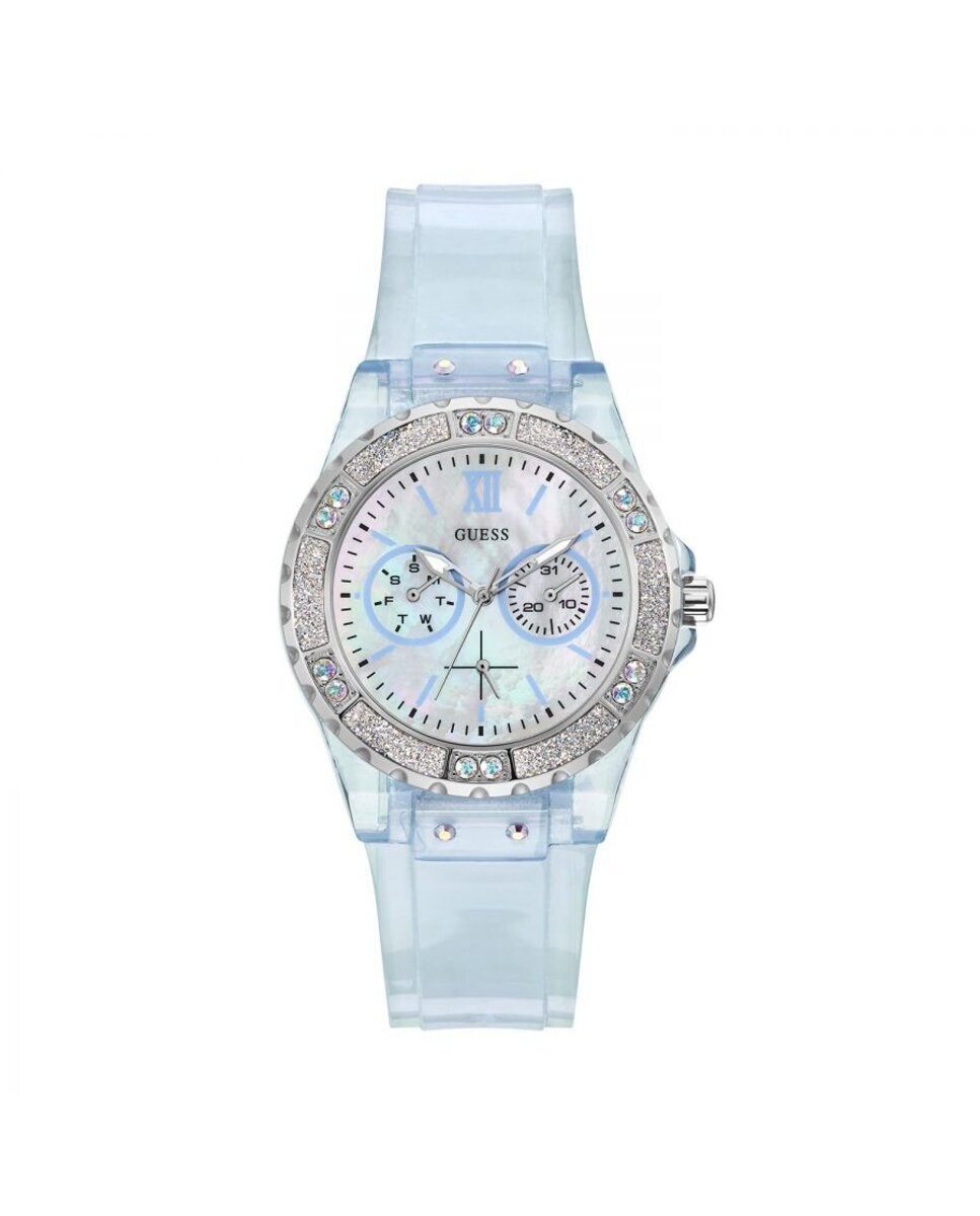 

Женские часы Limelight GW0041L3 из полиуретана с синим ремешком Guess, синий