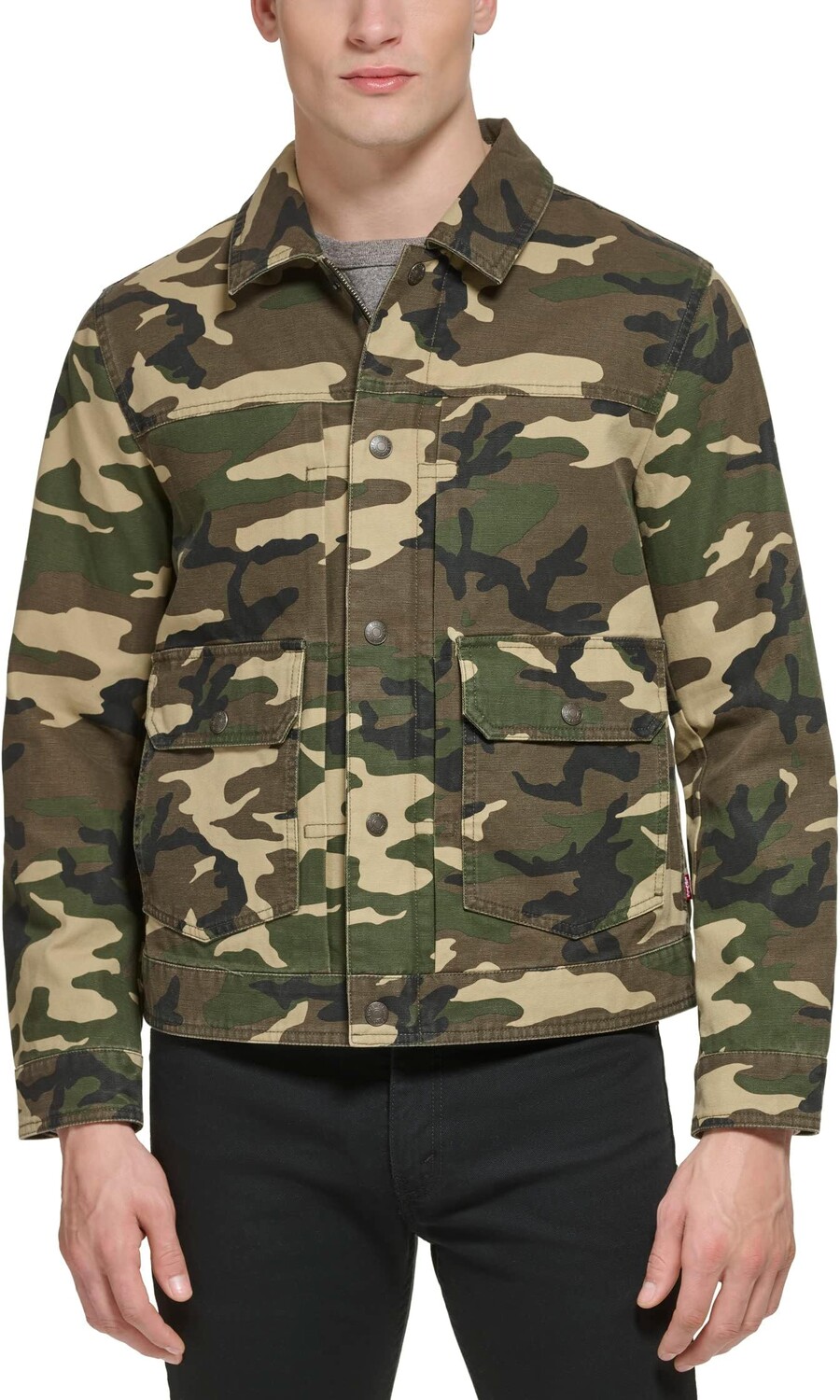

Куртка Cotton Utility Jacket Levi's, камуфляж