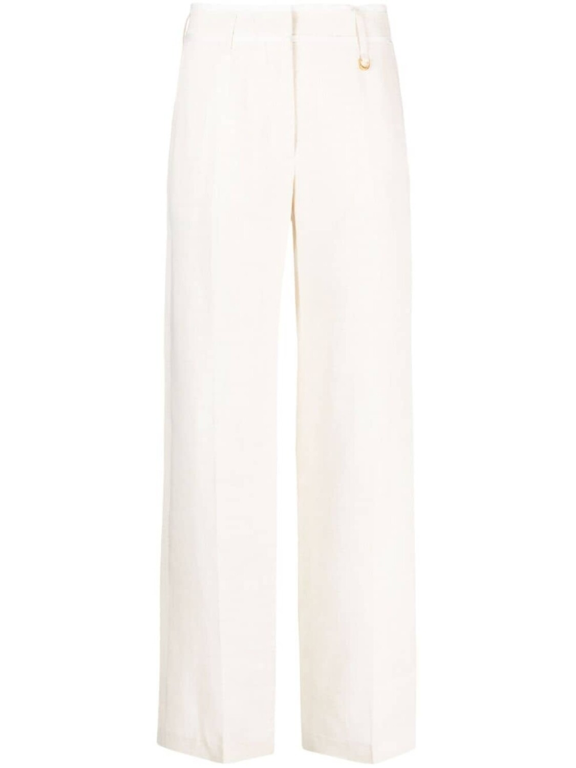 

Jacquemus брюки Ficelle из смесового льна, серый