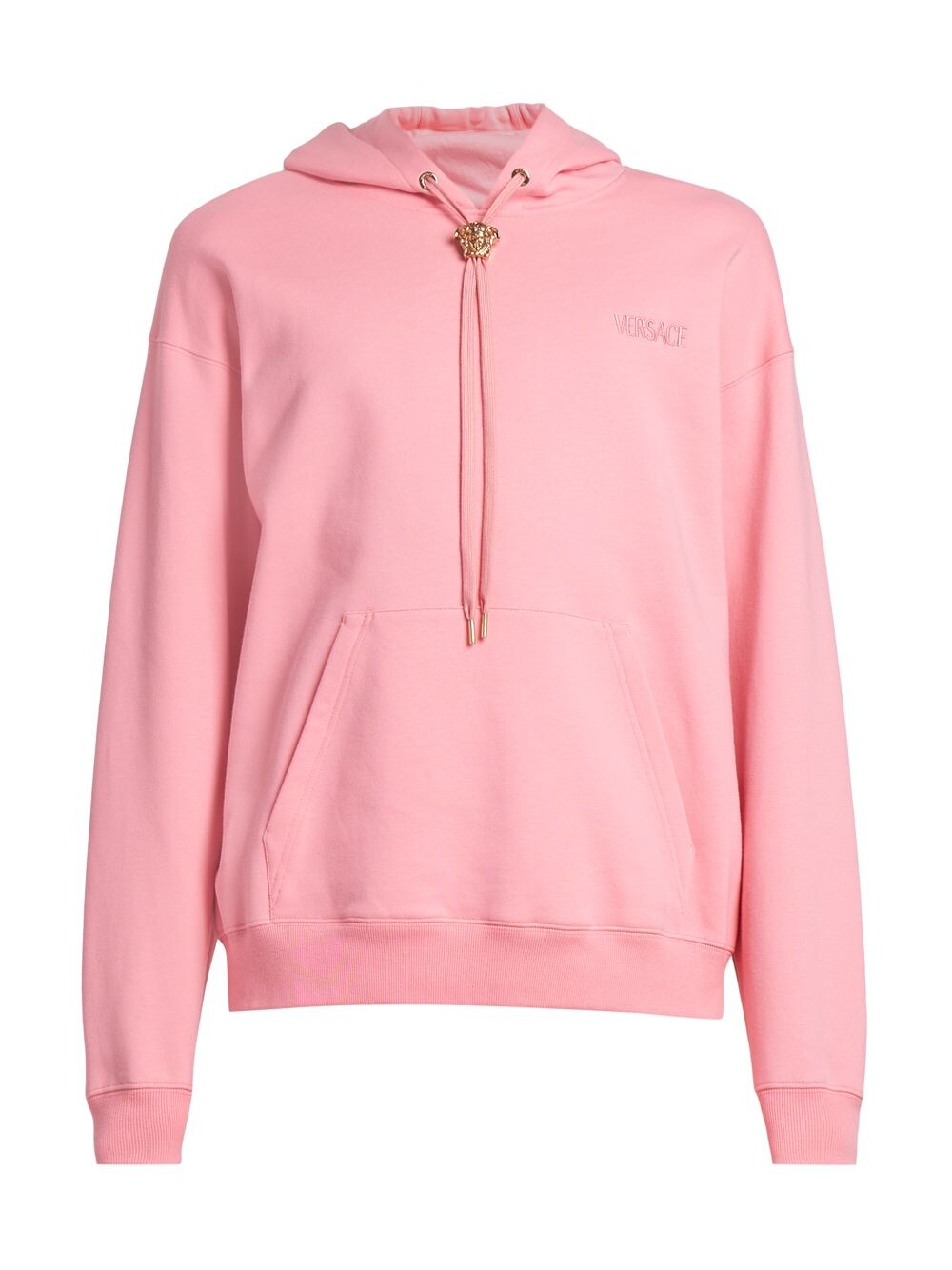 

Толстовка с капюшоном и кулиской Medusa Versace, розовый