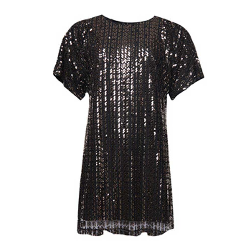 

Платье Superdry T-Shirt Sequin, черный
