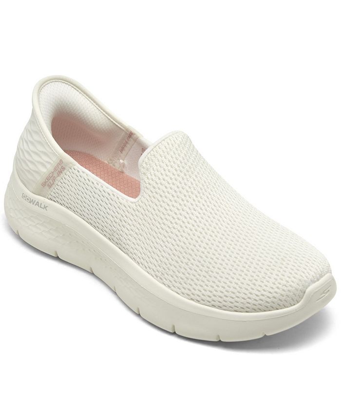 цена Женские слипоны- GO WALK FLEX — прогулочные кроссовки-слипоны Relish от Finish Line Skechers, белый
