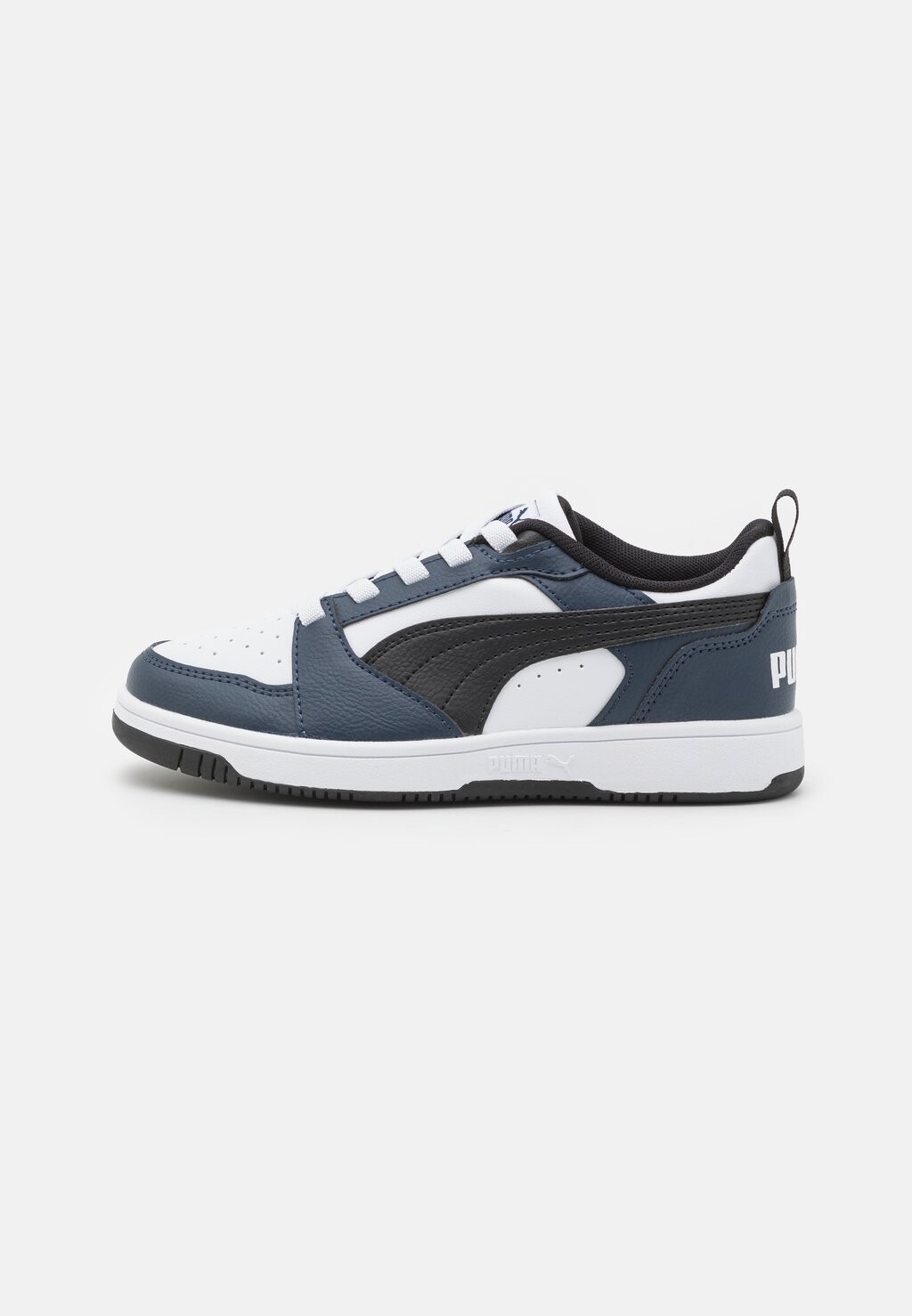 

Низкие кроссовки Rebound V6 Unisex Puma, цвет white/black/club navy