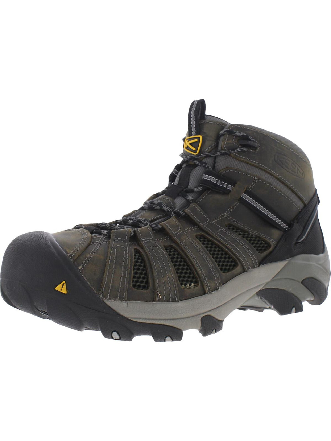 

Мужские рабочие ботинки Flint Mid со стальным носком для работы и безопасности Keen