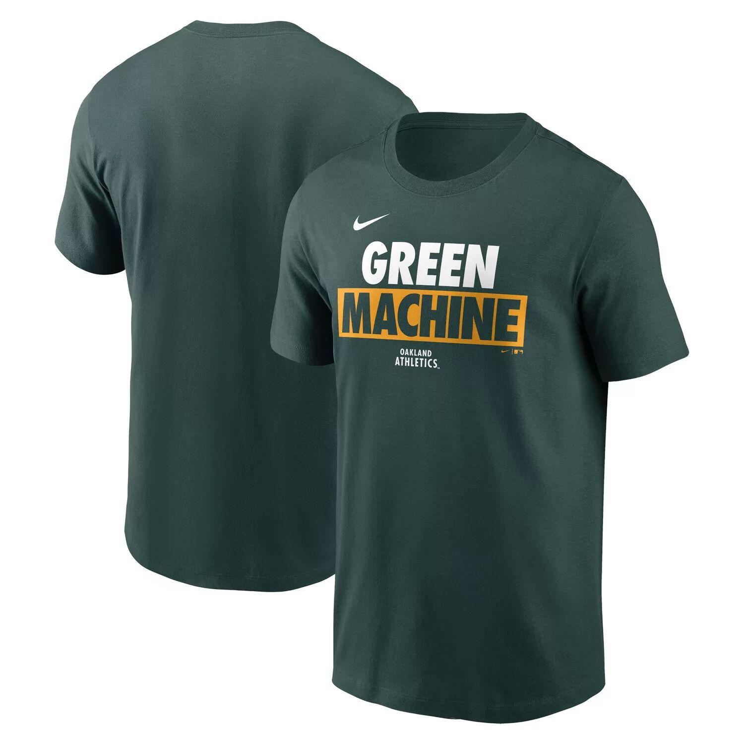 цена Мужская зеленая футболка Oakland Athletics Rally Rule Nike