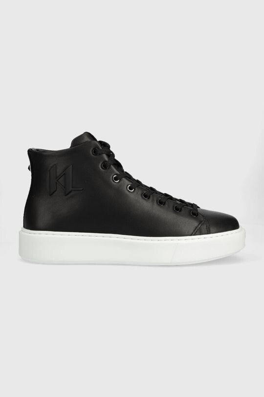 

Кожаные кроссовки MAXI КУПИТЬ Karl Lagerfeld, черный