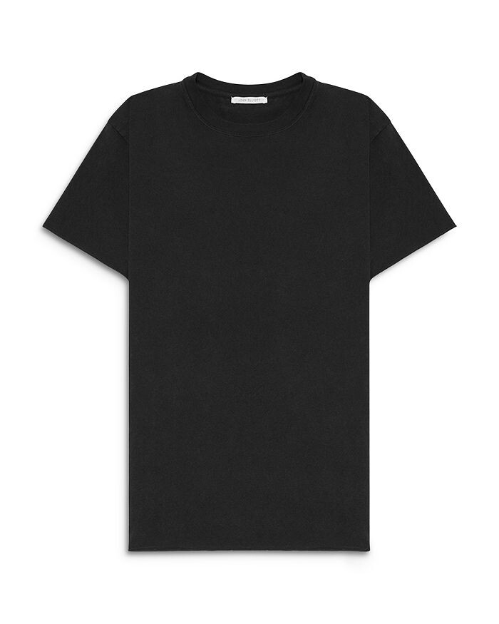 

Однотонная футболка свободного кроя John Elliott Anti-Expo, черный