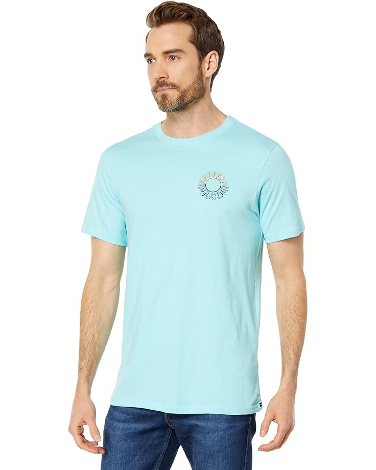 Футболка Volcom Glassoff Short Sleeve Tee, цвет Chlorine portable chlorine tester ph