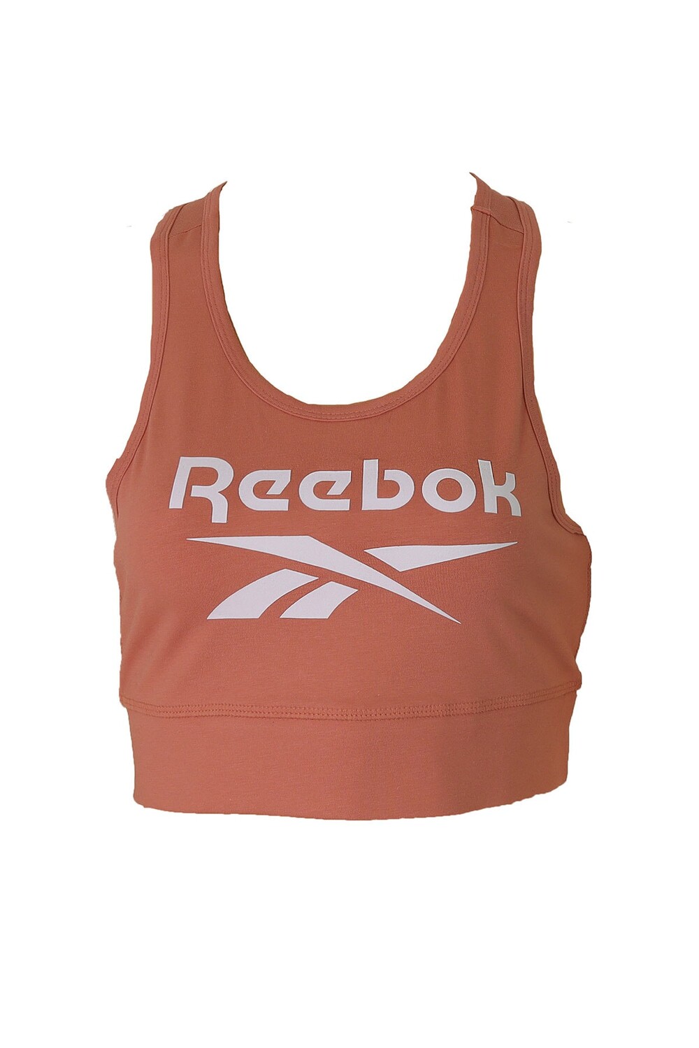 

Спортивный бюстгальтер - оранжевый - слоган Reebok