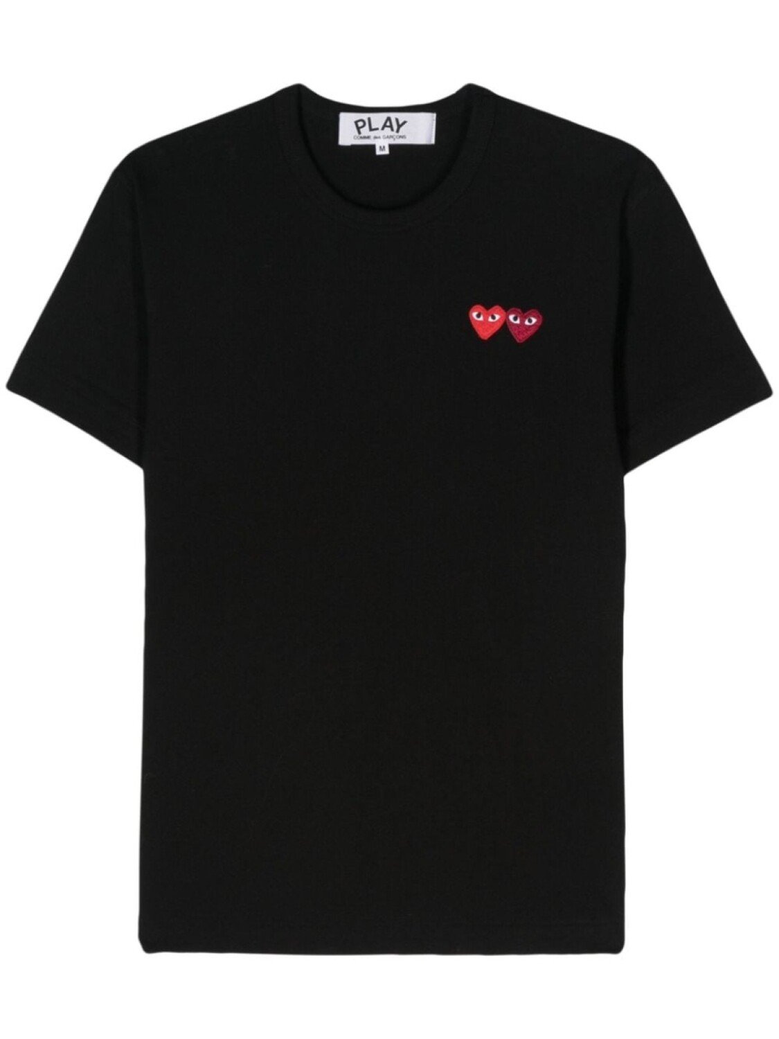 

Comme Des Garçons Play футболка с аппликацией, черный