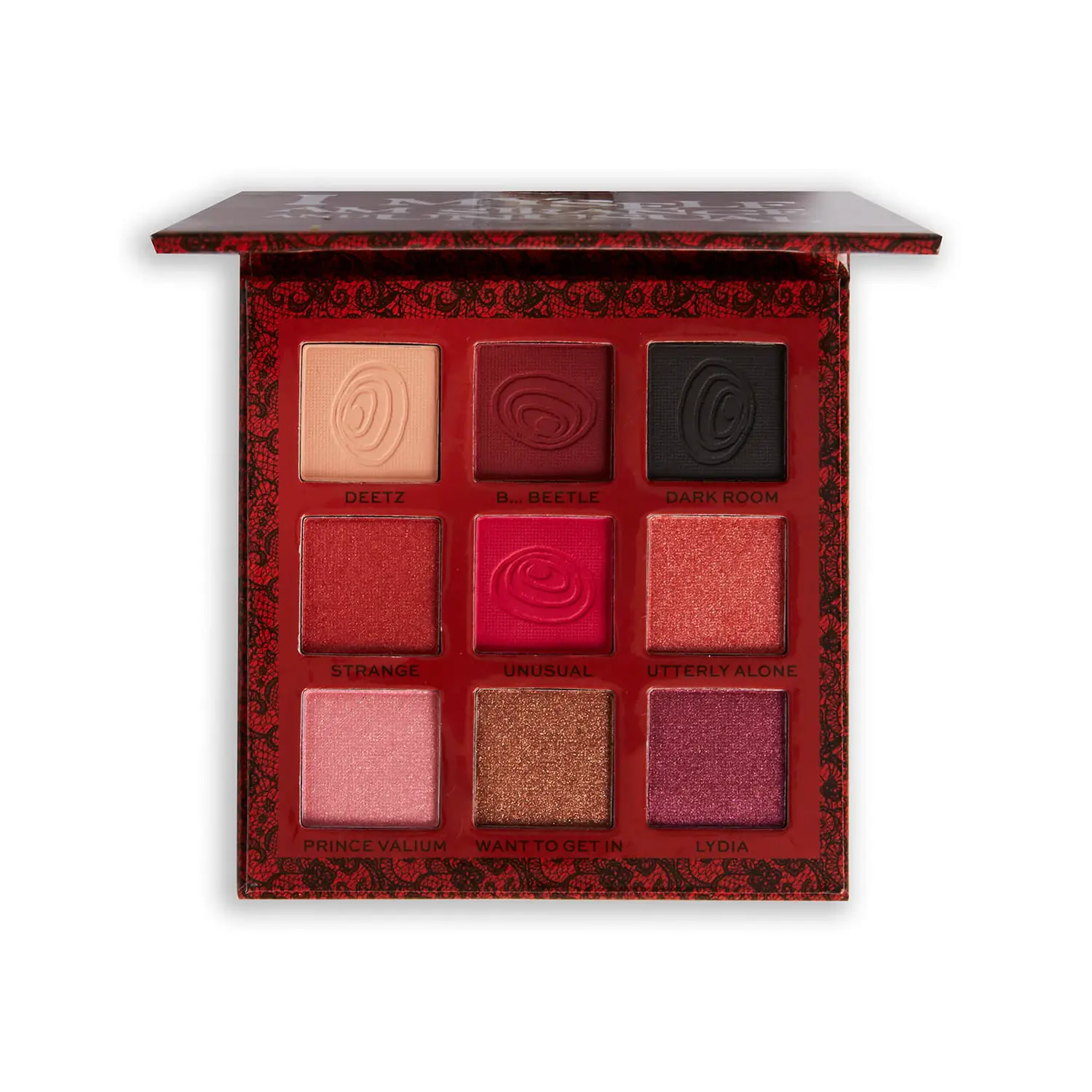 

Палетка теней Beetlejuice x Revolution Strange and Unusual Shadow Palette