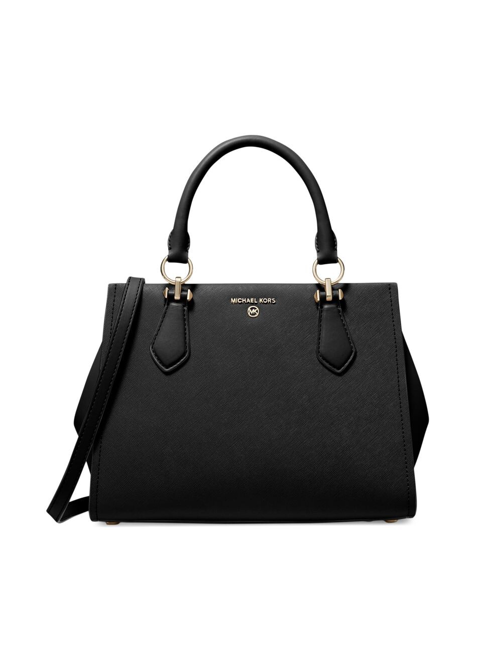 

Кожаная сумка-портфель Мэрилин среднего размера MICHAEL Michael Kors, черный