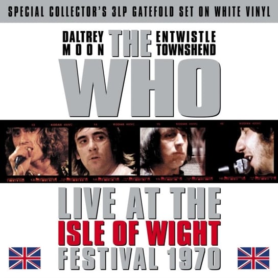 Виниловая пластинка The Who - Live At The Isle Of Wight Festival 1970 ear music the moody blues live at the isle of wight festival coloured vinyl 2lp