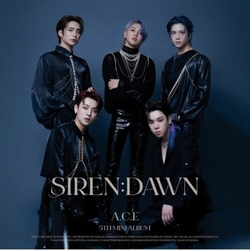 

CD диск A.C.E: Siren: Dawn (incl. 76pg Photobook, Sticker, Dual-Sided Photocard, Selfie Photocard + Lenticular Photocard)