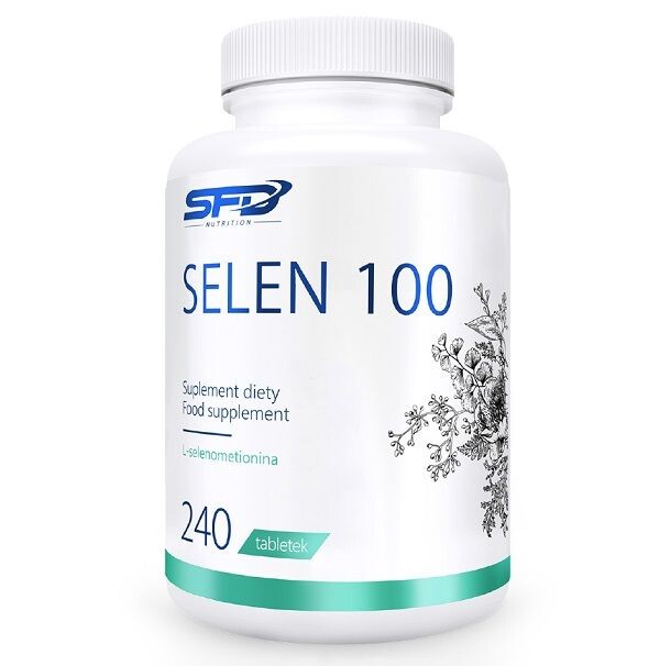 

SFD Selen 100подготовка волос, кожи и ногтей, 240 шт.